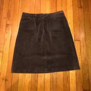 medium length skirt